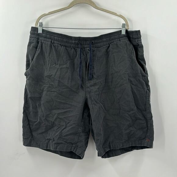 Toad & Co grey organic cotton Levon shorts - Picture 1 of 7